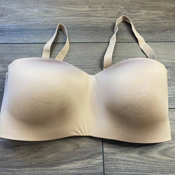 Skims Body Wireless Strapless Bra Women's Plus Size 40DD Clay Color Multiway NEW - Picture 10 of 11